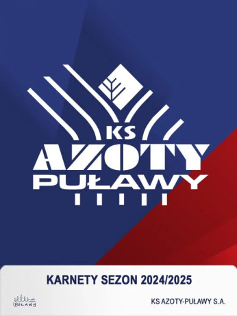 KS Azoty-Puławy: Karnety na Sezon 2024/2025