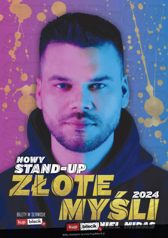 Garwolin Wydarzenie Stand-up Nowy program ZŁOTE MYŚLI