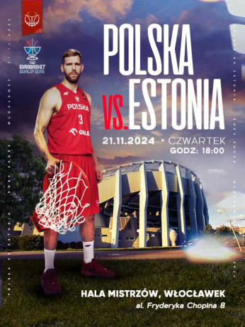 Kwalifikacje do Mistrzostw Europy koszykarzy - FIBA EuroBasket 2025: Polska-Estonia