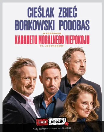 Kozienice Wydarzenie Kabaret Kabaret Moralnego Niepokoju "100 Procent"