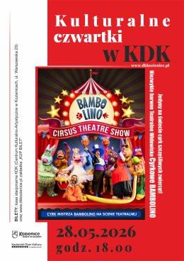 Kozienice Wydarzenie Inne wydarzenie BAMBOLINO - teatralne widowisko cyrkowe