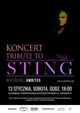 Kozienice Wydarzenie Koncert Koncert zespołu Ambitus pt. „Tribute to Sting"