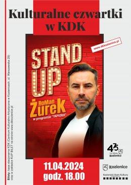Kozienice Wydarzenie Stand-up Stand-up RoMana Żurka w programie pt. „Tapioka”